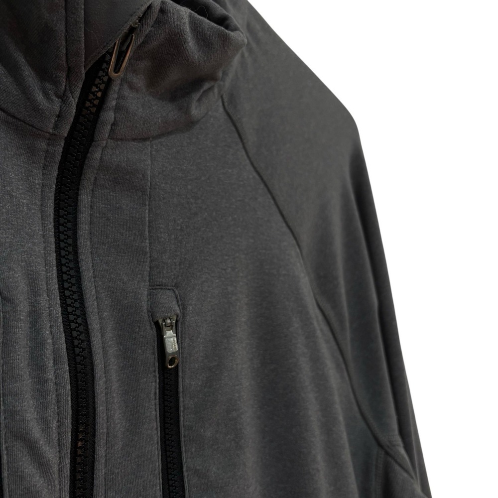 Lululemon Shift Track Jacket Men's XL Gray Full Zip Stretch Active Gym 23 x 28 - Picture 6 of 9